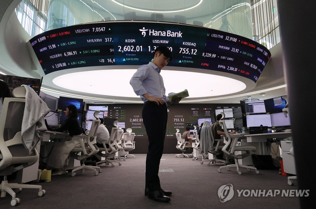 2,600대 회복한 코스피