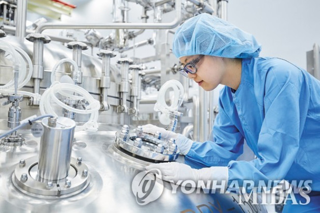 삼성바이오로직스 3공장의 핵심 시설인 바이오리액터홀