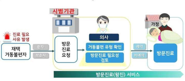 방문진료 개념도