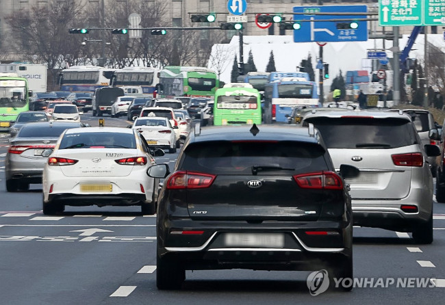 서울시청 인근 도로