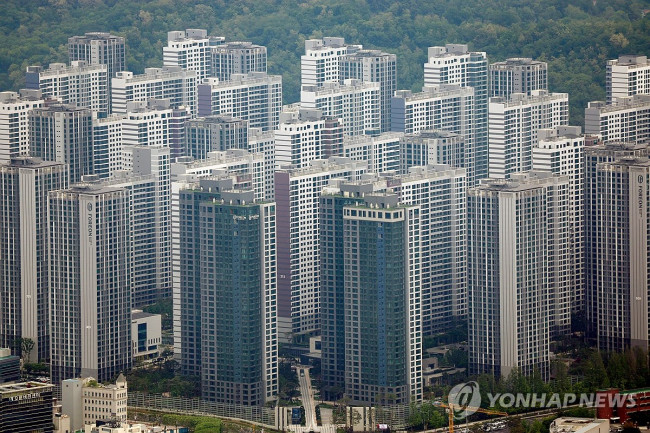 입주권 신고가 기록한 올림픽파크포레온